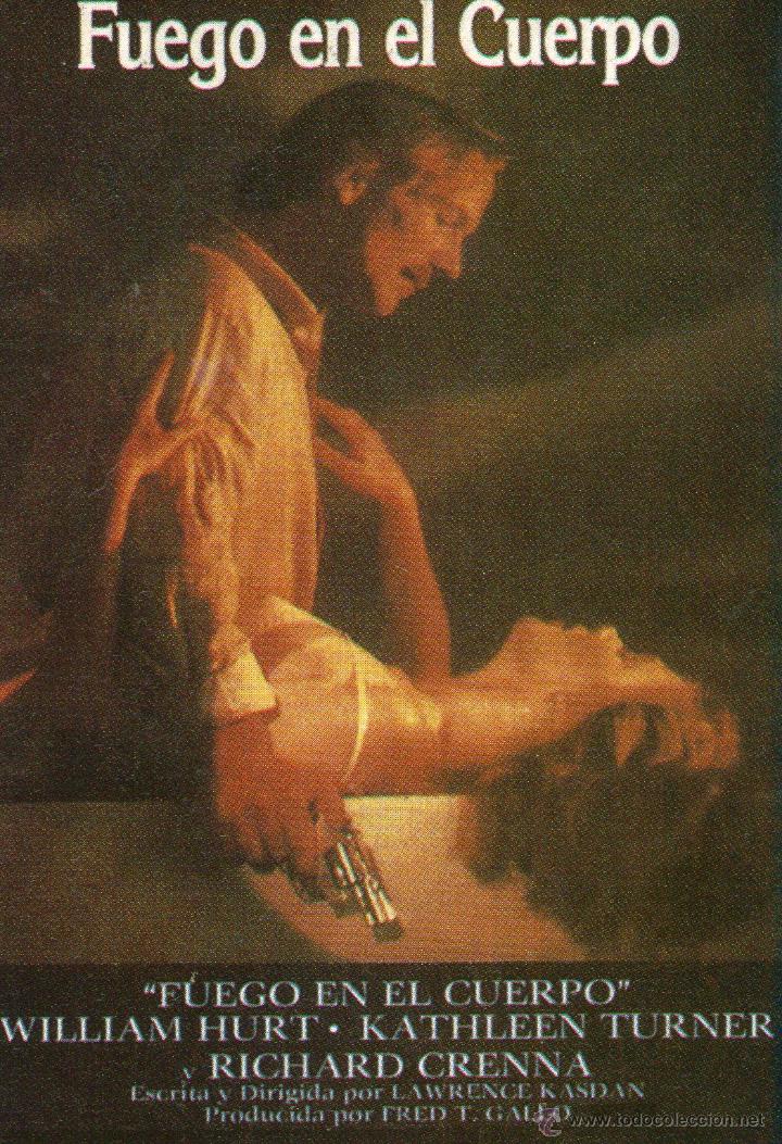 Kino: RECORTE WILLIAM HURT KATHLEEN TURNER FUEGO EN EL CUERPO