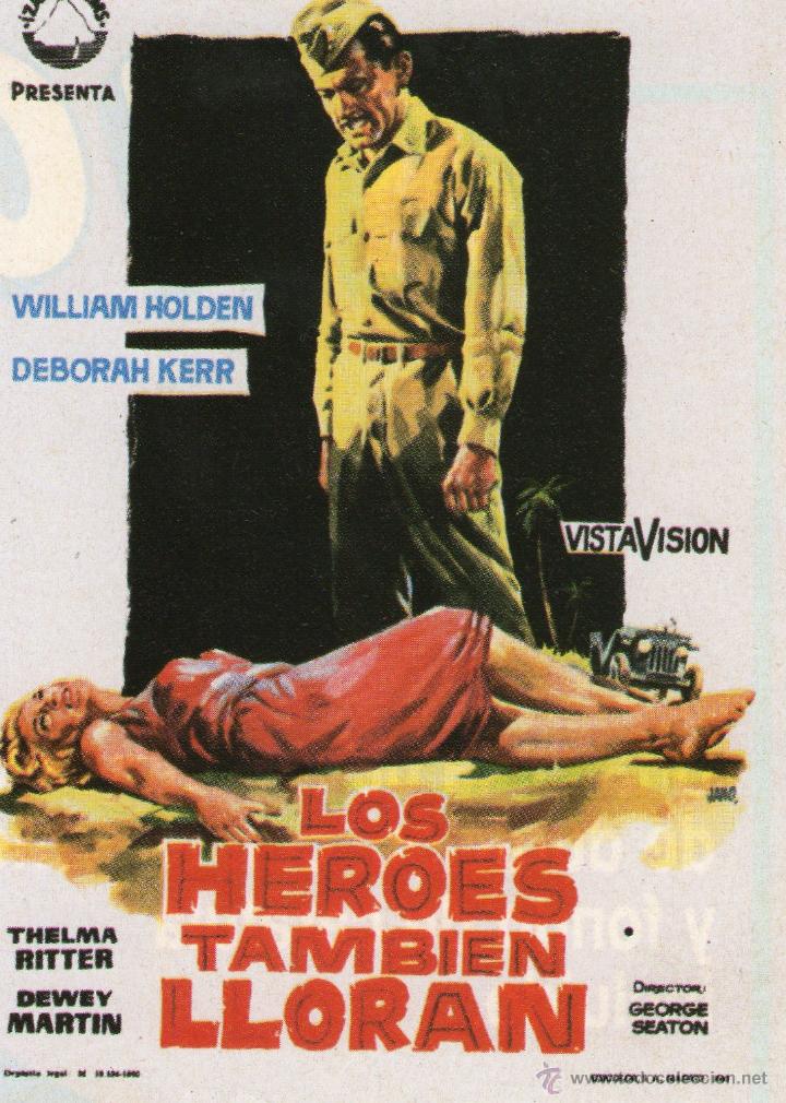 Kino: RECORTE los heroes tambien lloran deborah keRr william holden thelma ritter