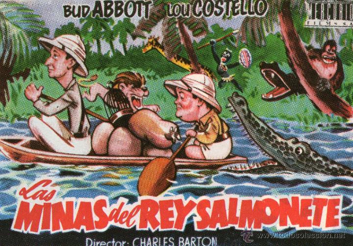 Kino: RECORTE bud abbott lou costello las minas del rey salomon