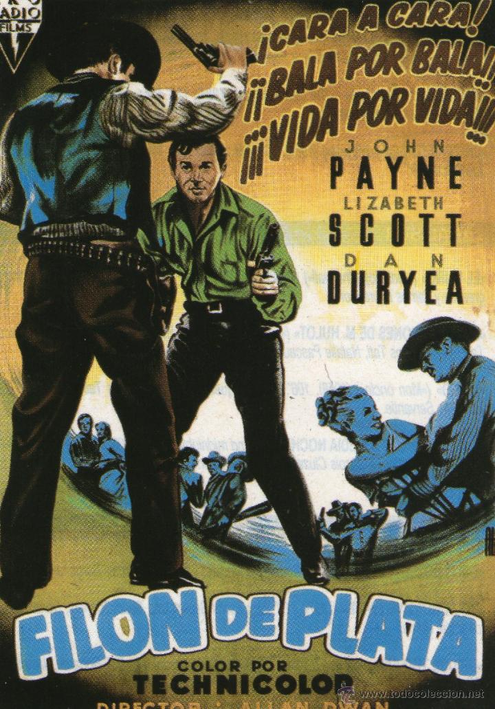 Kino: RECORTE john payne  lizabeth scott filon de plata