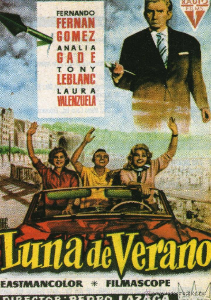Kino: RECORTE FERNANDO FERNAN GOMEZ analia gade tony leblanc laura valenzuela luna de verano