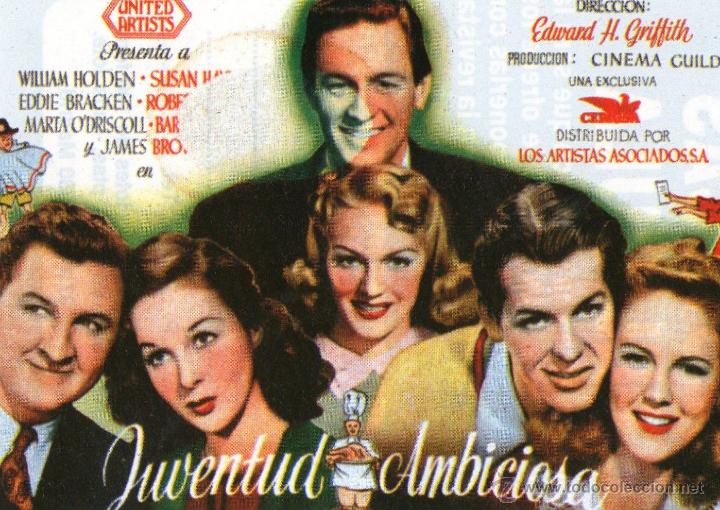 Kino: RECORTE william holden susan hayward juventud ambiciosa