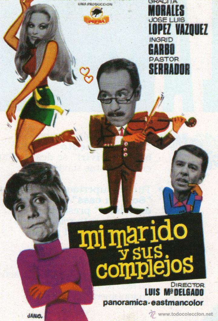 Kino: RECORTE gracita morales jose luis lopez vazquez  mi marido y sus complejos