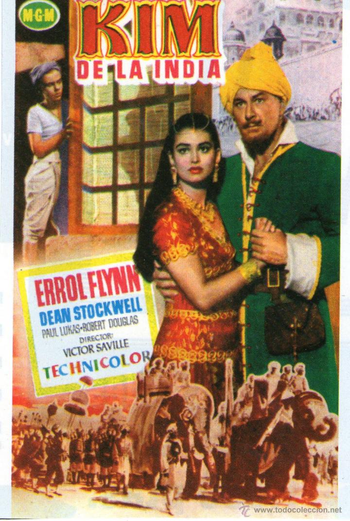 Kino: RECORTE errol flynn kim de la india