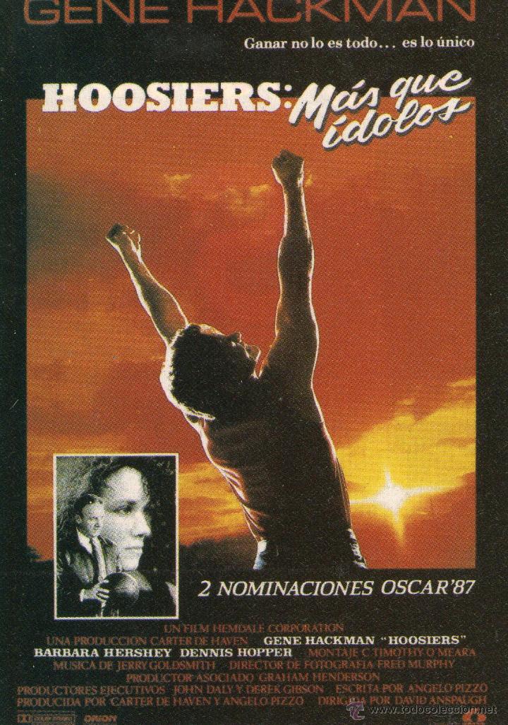 Kino: RECORTE gene hackman hoosiers denis hopper