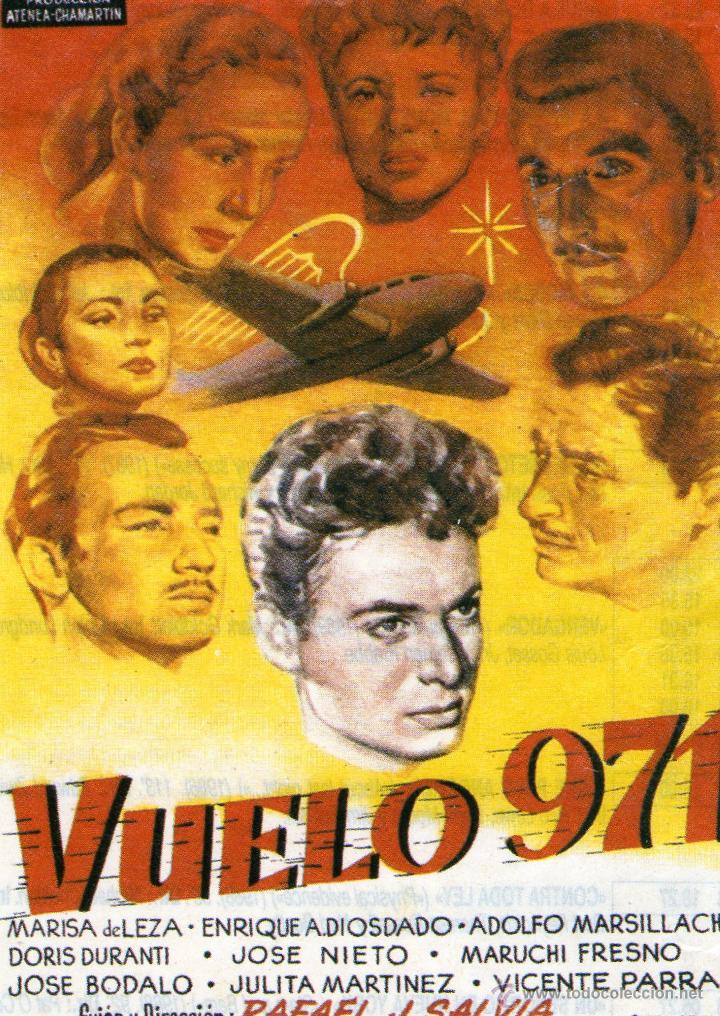 Kino: RECORTE vicente parra julita martinez marisa de leza enrique diosdado adolfo marsillach vuelo 971