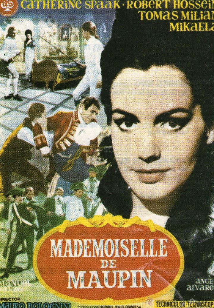 Kino: RECORTE mademoiselle de maupin  mikaeka catherine spaak