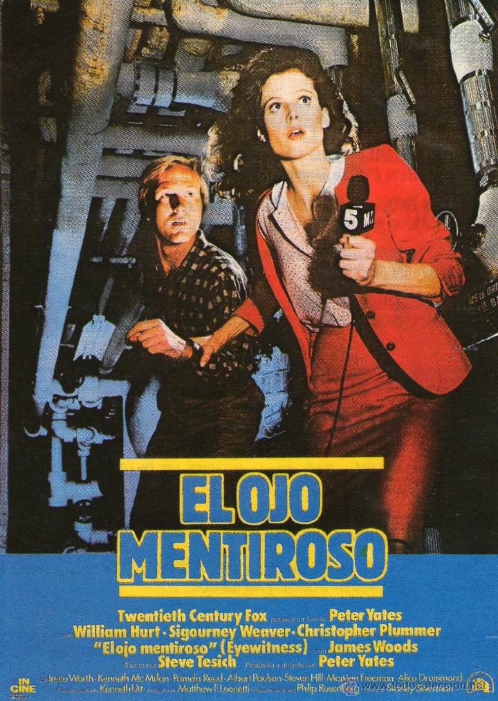 Kino: RECORTE william hurt sigourney weaver el ojo misterioso