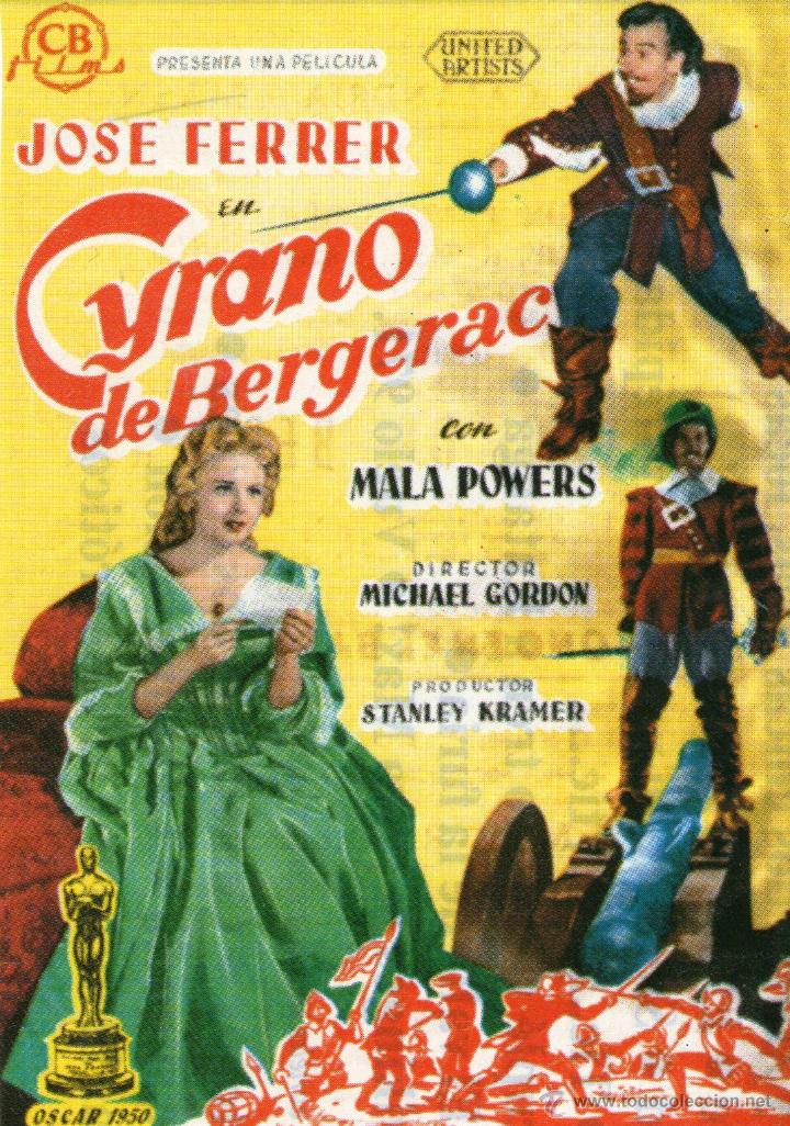 Kino: RECORTE jose ferrer cyrano de bergerac