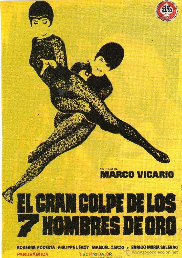 Kino: RECORTE marco vicario rossana podesta maria salerno el gran golpe de los 7 hombres de oro