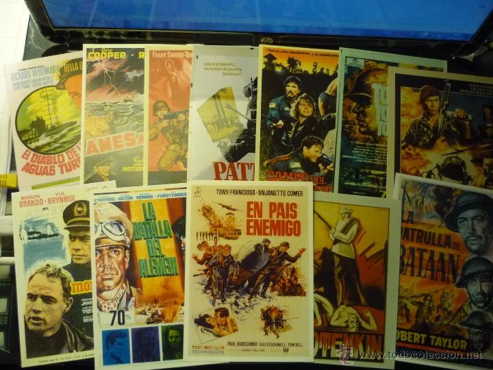 Kino: LOTE REPRODUCC.PELICULAS BELICAS .--FOTO,POSTAL Y PAPEL
