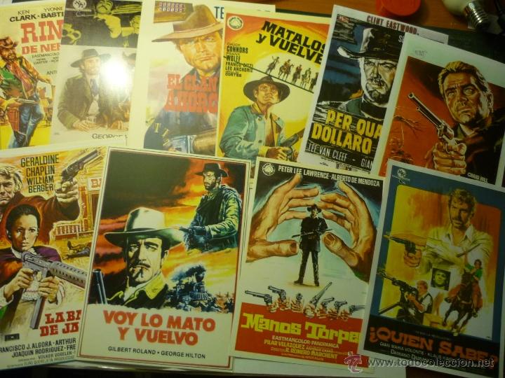 Kino: LOTE REPRODUCCIONES FOTO,PAPEL SPAGHETTIS