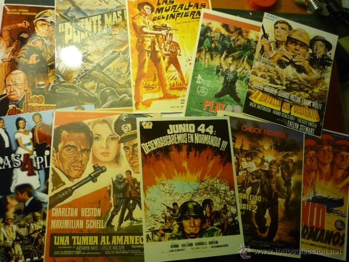 Kino: LOTE REPRODUCCIONES PAPEL Y FOTO PELICULAS BELICAS
