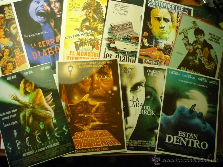 Kino: LOTE REPRODICC.PAPEL Y FOTO PELICULAS TERROR