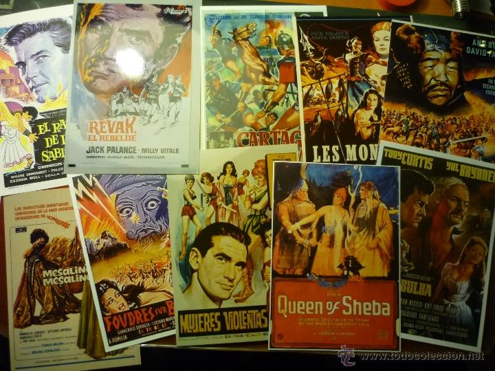 Kino: LOTE REPRODUCC.PAPEL Y FOTO PELICULAS ROMANOS