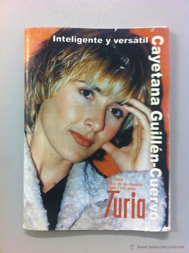 Cine: CARTELERA TURIA 1998. CAYETANA GUILL&Eacute;M-CUERVO N&ordm; 1803