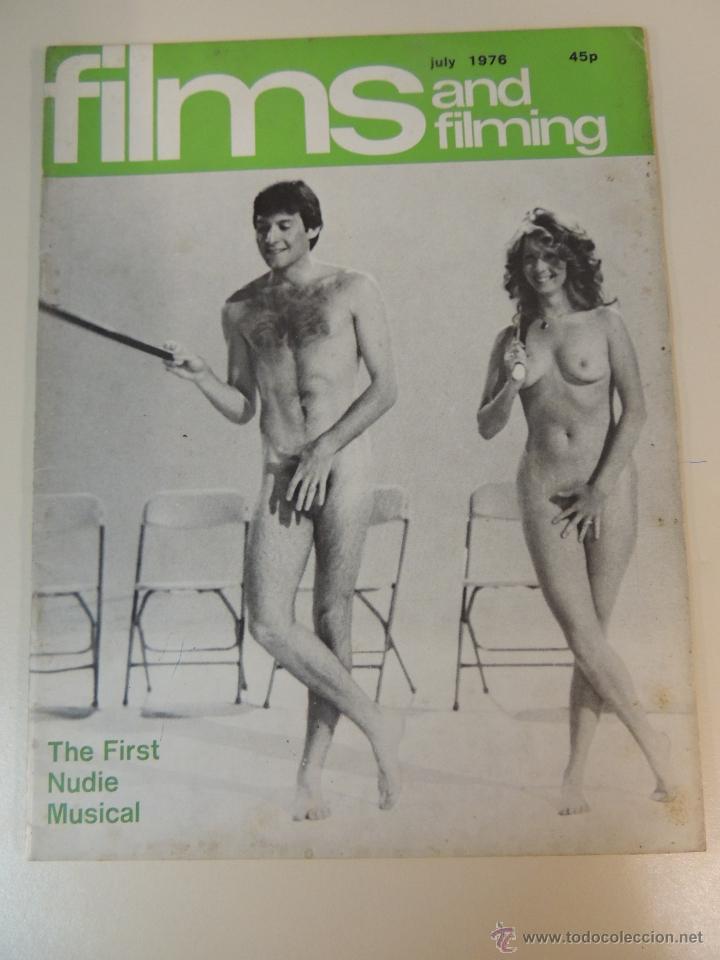 Cine: revista films and & filming - julio 1976 - the first nudie musical - missouri