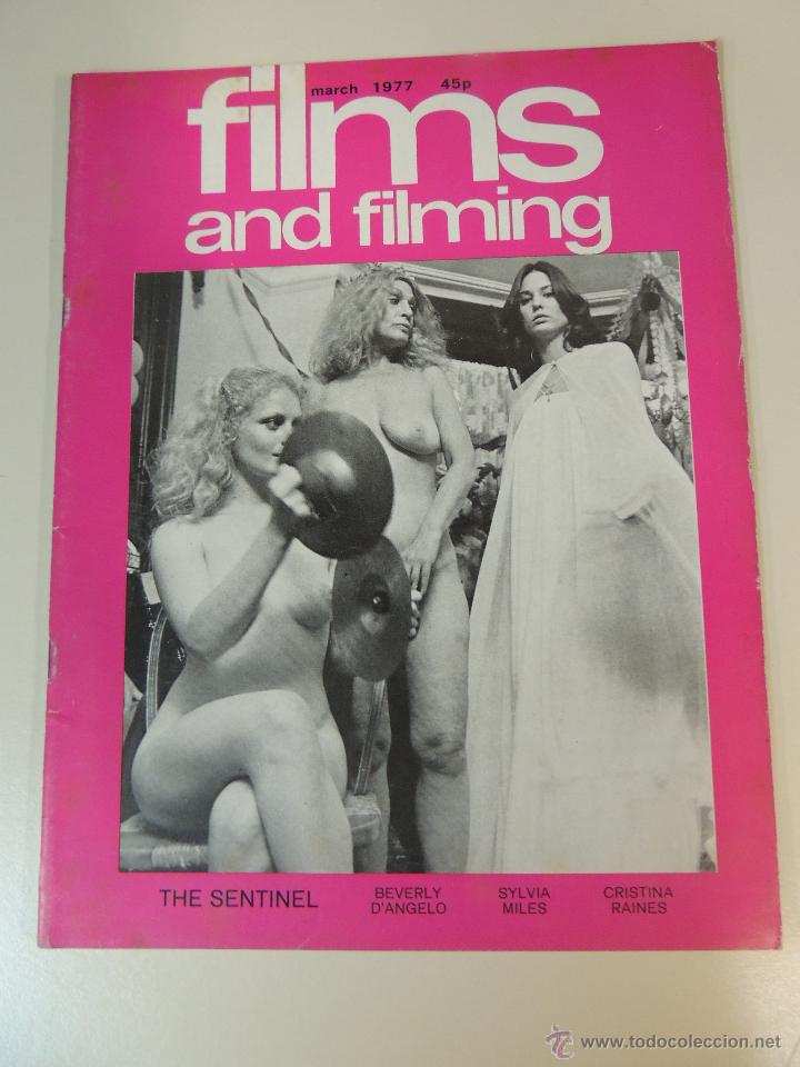 Cine: revista films and & filming - marzo 1977- the sentinel beverly d'angelo sylvia miles cristina raines