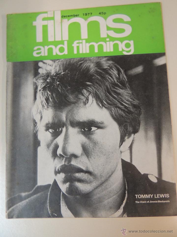 Cine: revista films and & filming - diciembre 1977 - the chant of jimmie blacksmith tommy lewis
