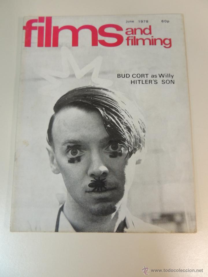 Cine: revista films and & filming - junio 1978 - bud cort hitler&acute;s son rod amateur - donald sutherland