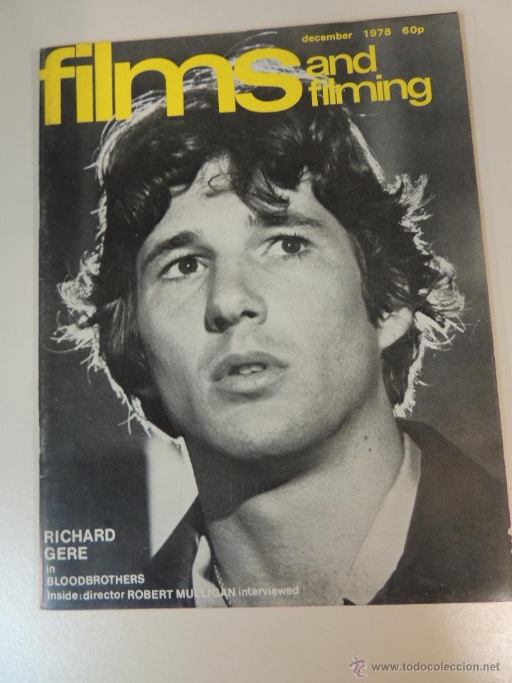 Cine: revista films and & filming - diciembre 1978 - stony sangre caliente richard gere - days of heven