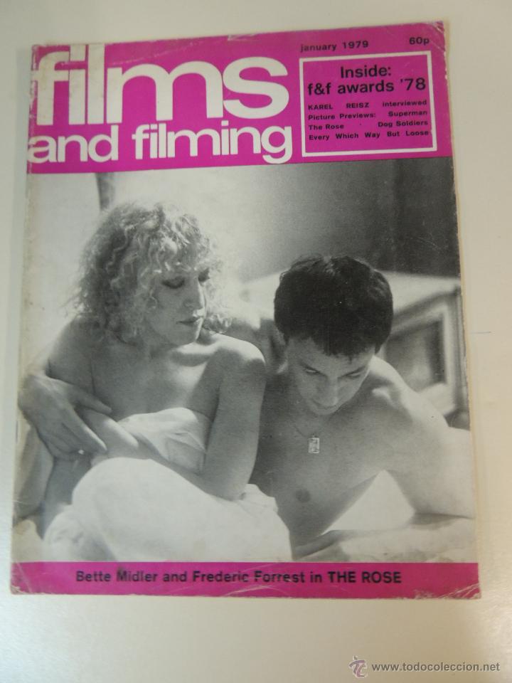 Cine: revista films and & filming - enero 1979 - the rose frederic forrest bette midler - superman