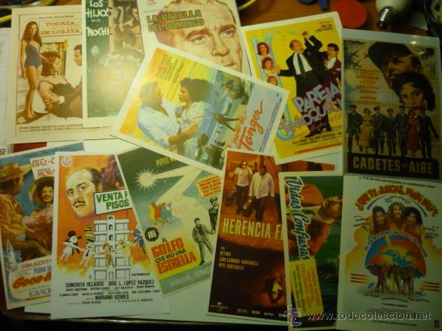 Kino: lote reproducciones papel y foto cine espa&ntilde;ol