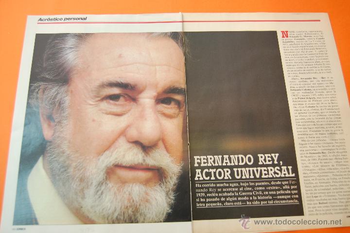 Cine: ARTICULO - 1985 - FERNANDO REY - 5 PAGINA