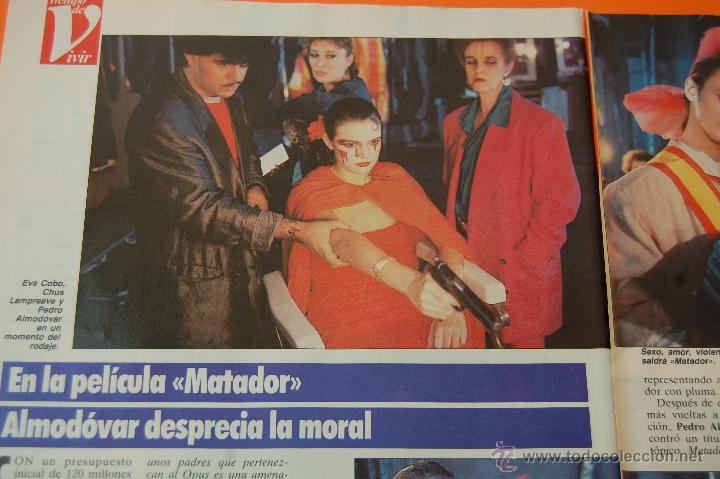 Cin&eacute;ma: ARTICULO - 1985 - ALMODOVAR EN MATADOR DESPRECIA LA MORAL - 2 PAGINA