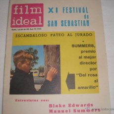 Cinema: FILM IDEAL Nº 123, JULIO 1963. 