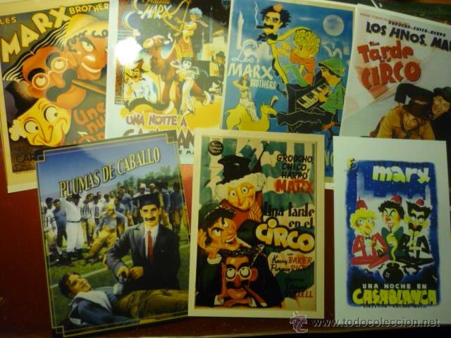 Kino: REPRODUCIONES EN FOTO CARTELES ESPA&Ntilde;OLES Y EXTRANJEROS PELICULAS HNOS,MARX