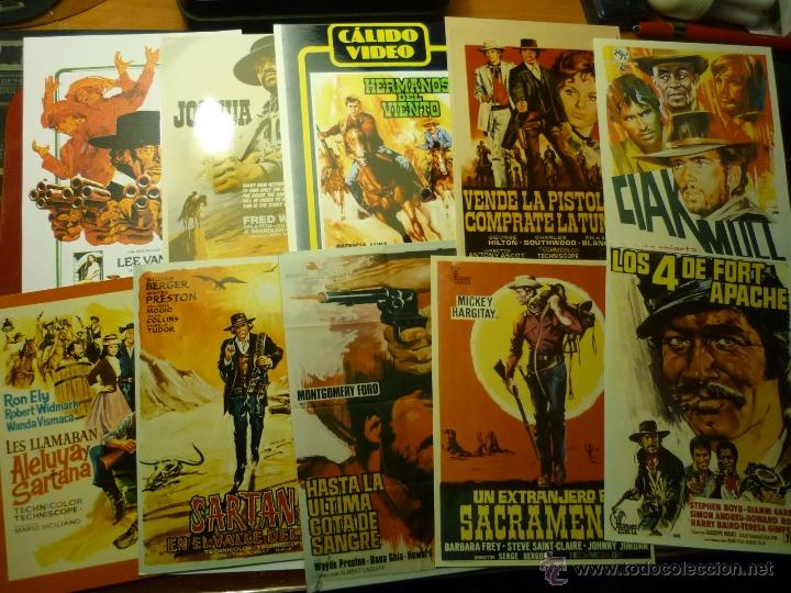 Kino: LOTE REPRDUCCONES FOTO.-PAPEL SPAGHETTI WESTERN