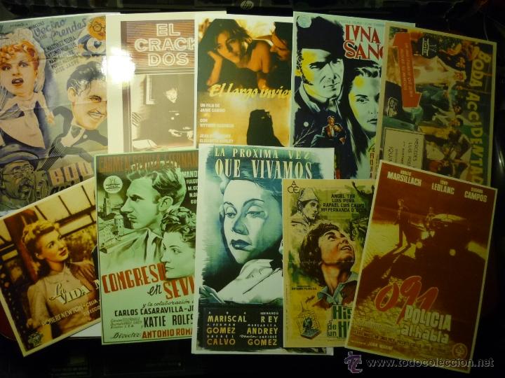Kino: lote reproducciones papeL y foto peliculas espa&ntilde;olas