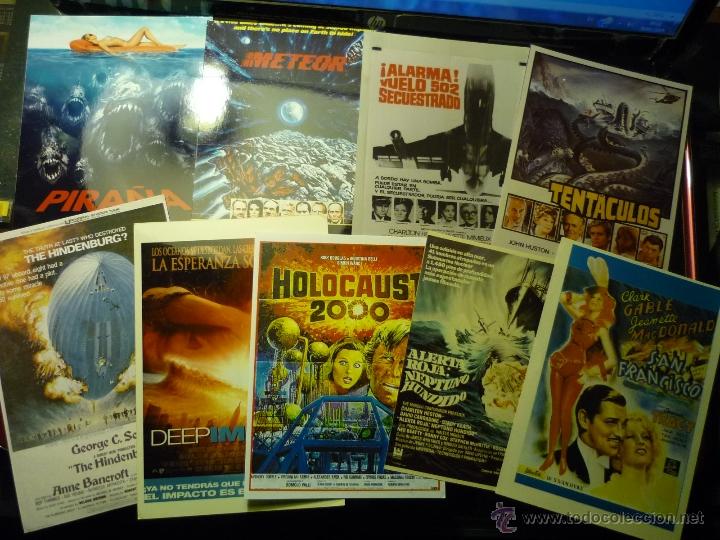 Kino: reproducciones cine papel y foto peliculas catastrofistas