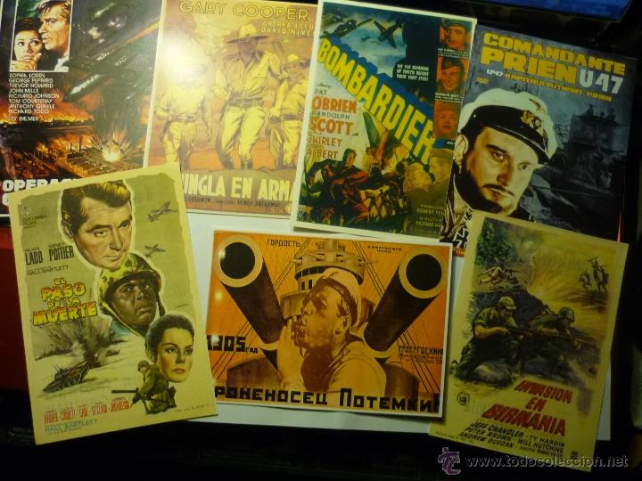 Kino: LOTE REPRODUCCIONES PAPEL Y FOTO CINE BELICO