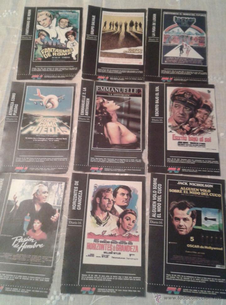 Cinema: LOTE DE 135 RECORTES CINE FOTO PAPEL