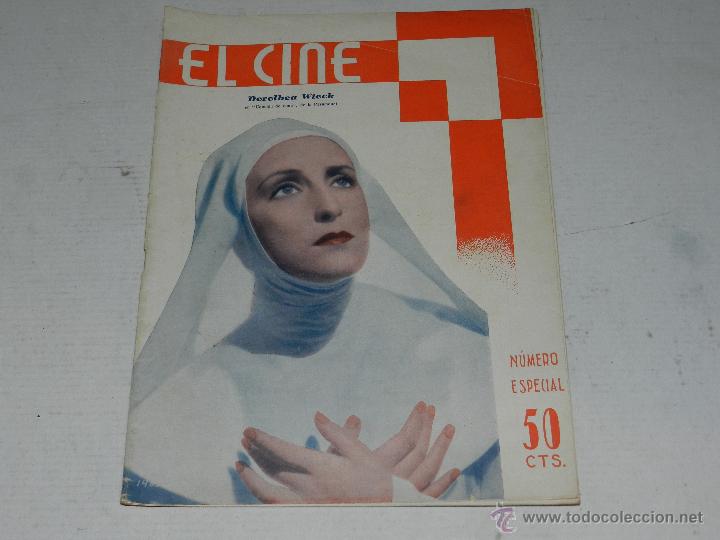 Cin&eacute;ma: (M-1) EL CINE DOROTHEA WIECK - NUMERO ESPECIAL , A&Ntilde;O XXIV AGOSTO 1934, NUM 34, SE&Ntilde;ALES DE USO