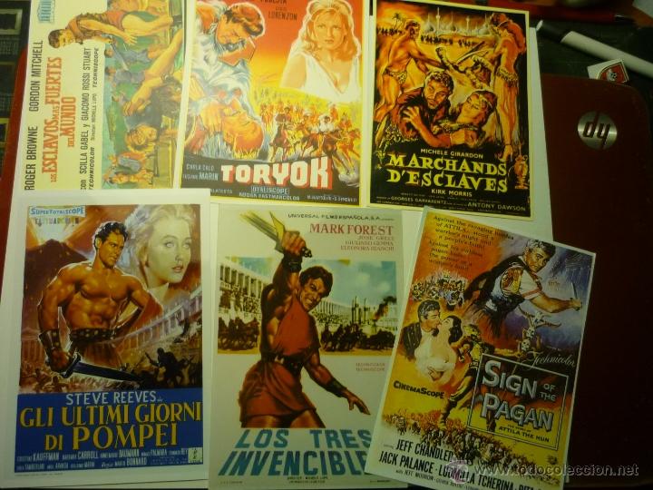 Kino: LOTE REPRODUCCIONES PAPEL Y FOTO PELICULAS PEPLUMS