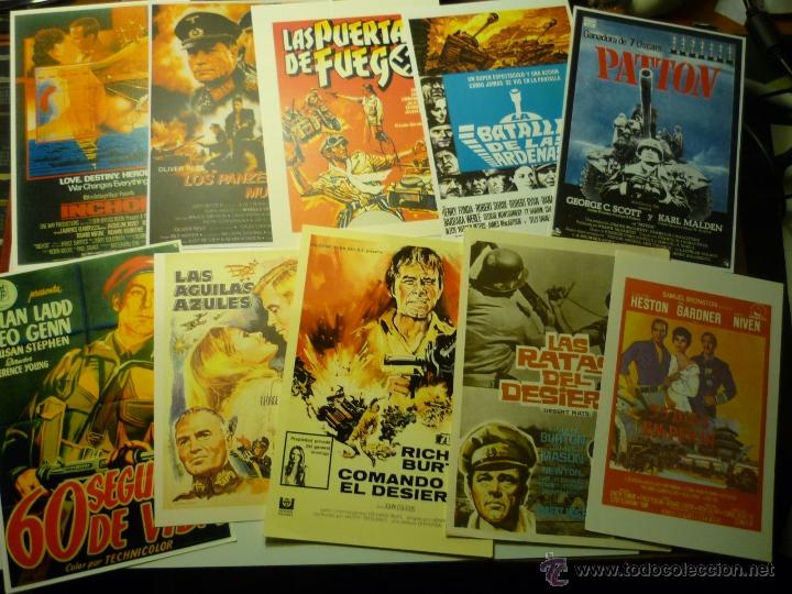 Kino: LOTE REPRODUCCIONES PAPEL Y FOTO PELICULAS BELICAS
