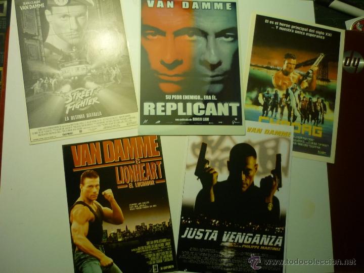 Kino: LOTE REPRODUCCIONES PAPEL Y FOTO PELICULAS DE VAN DAMME