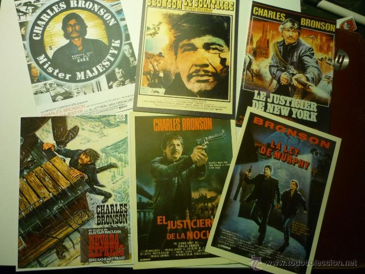 Kino: LOTE REPRODUCCIONES PAPEL Y FOTO PELICULAS CHARLES BRONSON