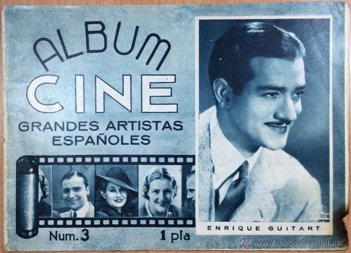 Cin&eacute;ma: ALBUM CINE - GRANDES ARTISTAS ESPA&Ntilde;OLES - NUM 3 A&Ntilde;OS 40-50