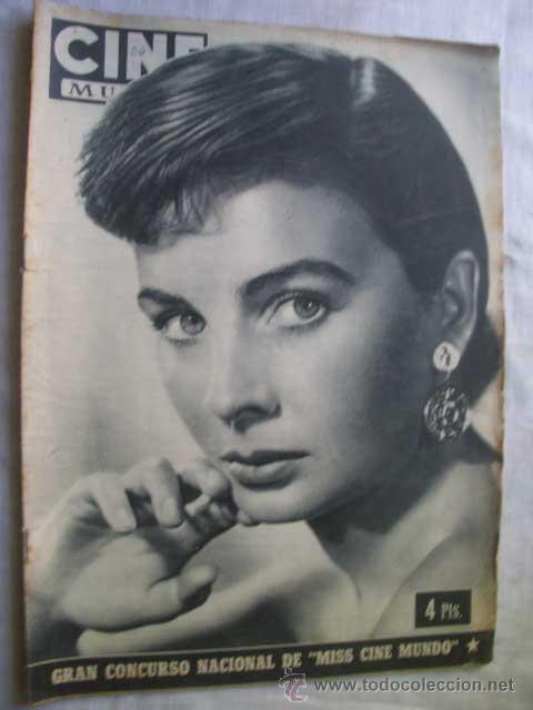 Cin&eacute;ma: CINE MUNDO. A&Ntilde;O 1, N&ordm; 26, 13 SEPTIEMBRE 1952. Jean Simmons