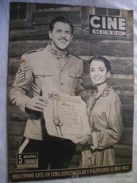 Cin&eacute;ma: CINE MUNDO. A&Ntilde;O 2, N&ordf; 85, 31 OCTUBRE 1953