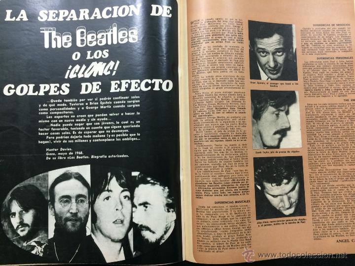 Cine: REVISTA NUEVO FOTOGRAMAS ESPECIAL THE BEATLES, 1 MAYO 1970, Nº 1124 - INCLUYE POSTER. - Foto 4 - 48302003