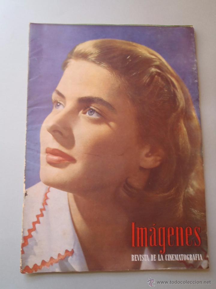 Cin&eacute;ma: REVISTA IM&Aacute;GENES - CINEMATOGRAF&Iacute;A - A&Ntilde;O III - N&Uacute;MERO 21 - ENERO 1947 - INGRID BERGMAN
