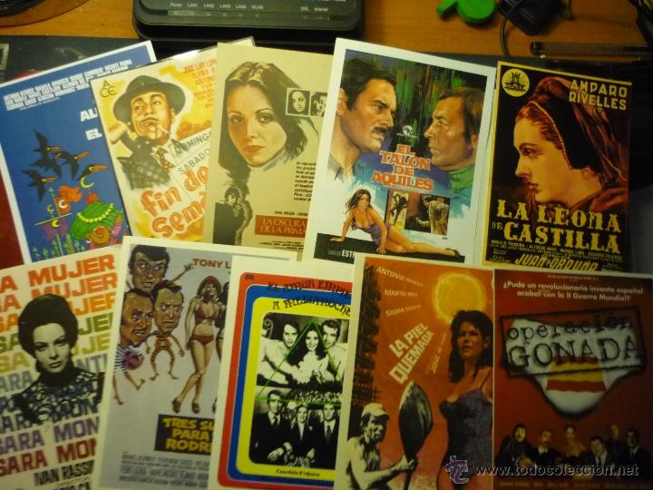 Kino: lote reproduc. papel y foto peliculas cine espa&ntilde;ol