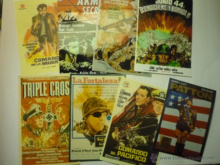 Kino: LOTE REPRODUCC.PAPEL Y FOTO PELICULAS BELICAS