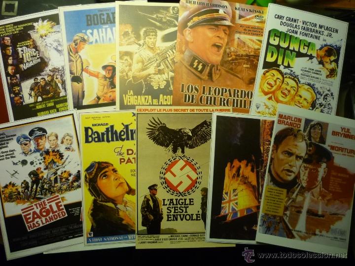 Kino: LOTE REPRODUCC.PAPEL Y FOTO PELICULAS BELICAS.