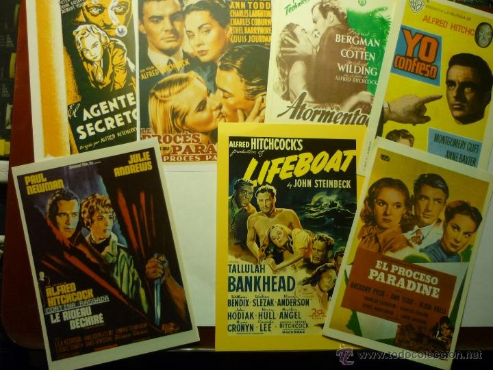 Kino: LOTE REPRODUCC.PAPEL ,FOTO,POSTAL PELICULAS DE HITCHCOCK